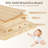 62.6" L-Shaped Bench Seating for Kitchen Breakfast Nook, Wooden Corner Dining Bench with Cushioned Seat and Hidden Storage-1855452555