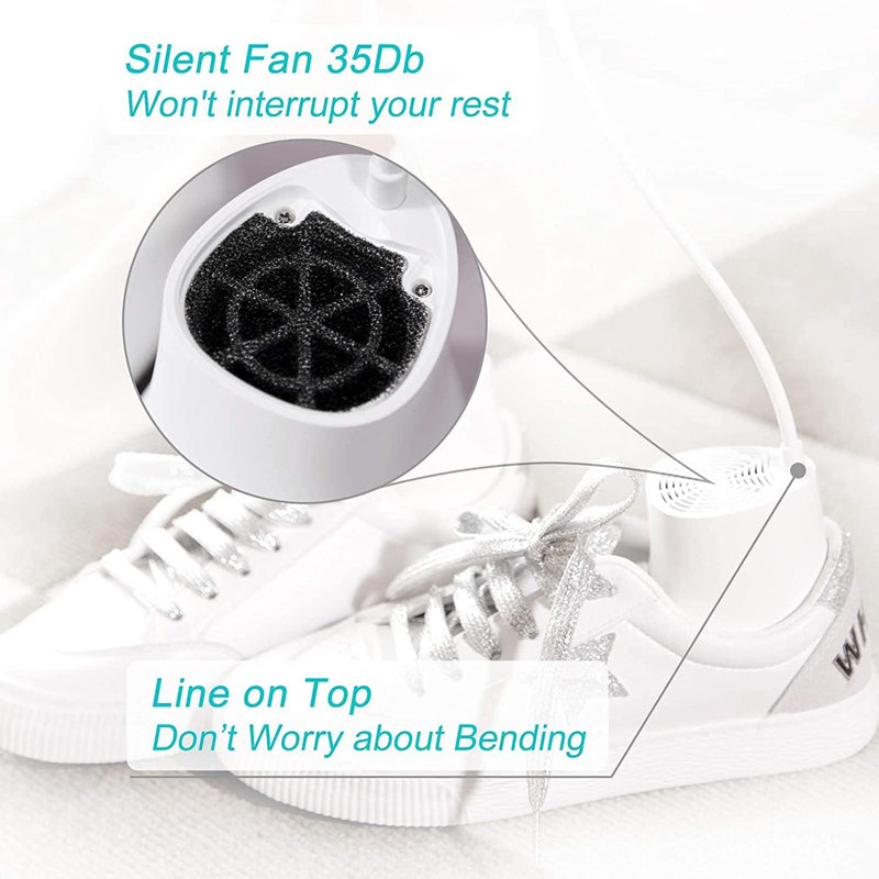 Shoe Dryer and Deodorizer with Timer Heat and Dry Boots