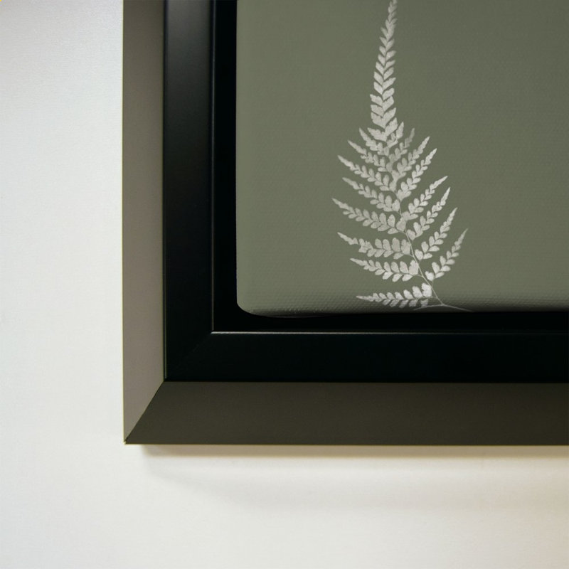 True Green IX, 24" H x 24" W, Black