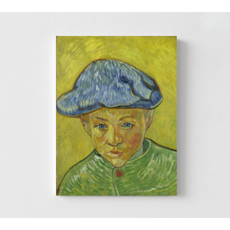 Portrait de Camille Roulin par Vincent Van Gogh, art mural Portrait, reproduction de peintures célèbres, art de portrait de Van Gogh, art mural encadré
