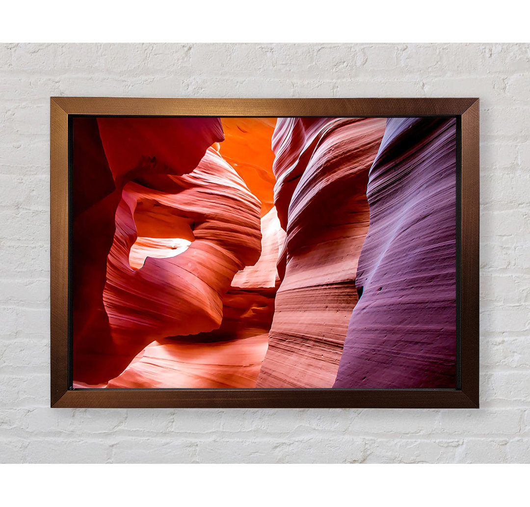 Lower Antelope Canyon - Einzelner Bilderrahmen Kunstdrucke