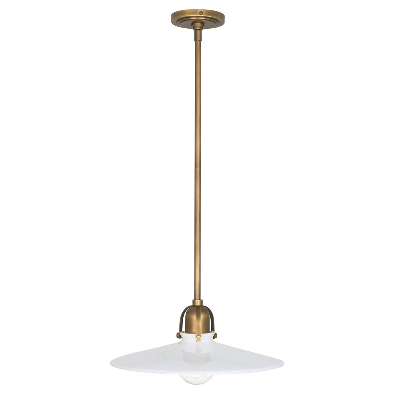 Arial 1 - Light Pendant, Warm Brass