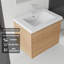 Meuble-lavabo flottant 24 po avec lavabo, porte à fermeture en douceur, lavabo en céramique, contreplaqué-130817861-130817862