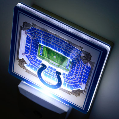 NFL Indianapolis Colts Stadium View Night Light