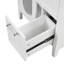 Armoire de meuble-lavabo avec deux tiroirs et porte-1340968953