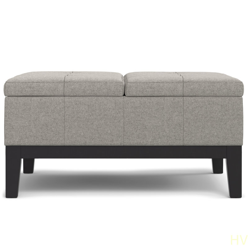 Repose-pieds de table Dover, Gris