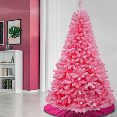 National Tree Company 7.5 ft. Color Pop Tree, Pink -  AR100-POPPK-75