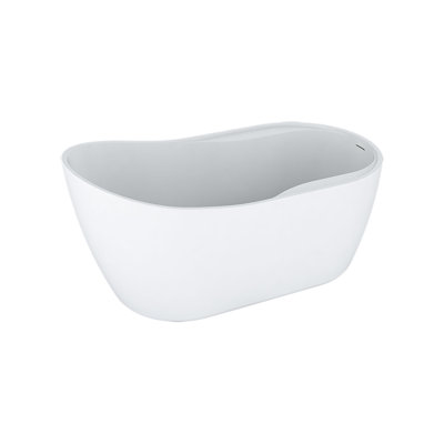 ALPS Living Zephyr Freestanding Bathtub w/Faucet Deck