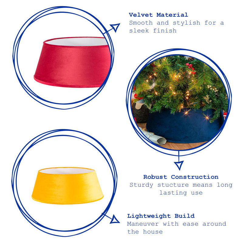 Velvet Tree Collar, Gold