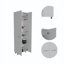 Garde-manger Baleare, cinq tablettes intérieures, quatre pieds-428060681