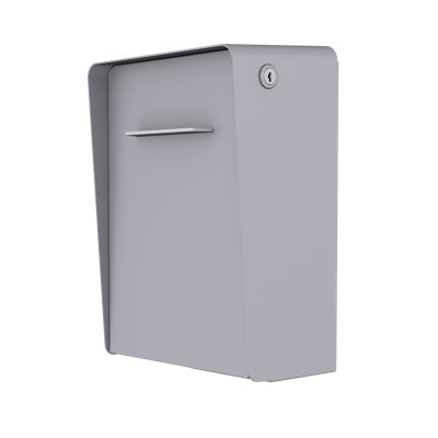 Modern Locking Wall Mounted Mailbox