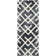 Bryauna Hand Tufted Wool/Cotton Geometric Rug in Graphite/Ivory