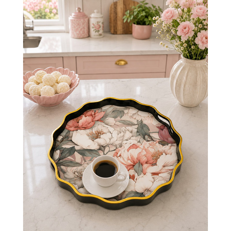 Plateau, Black/Multicolor, Floral 4