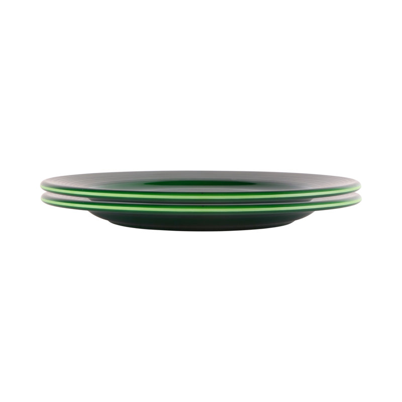 9 , Set of 6, Green