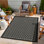 Tapis intérieur / extérieur anthracite Sunshine