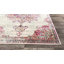Tapis oriental / persan pour le salon, la chambre à coucher, la salle à manger et la cuisine Mcalmont, rose / ivoire-24810223