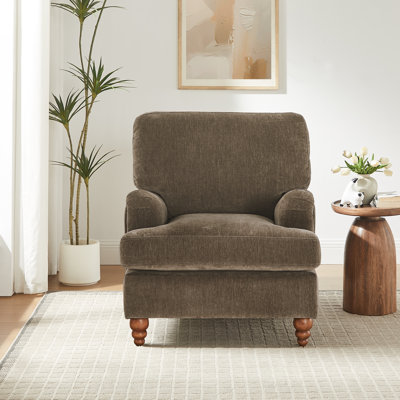 Fauteuil en polyester 34,5 po Courchevel