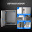 Outdoor Electrical Box, IP66 Waterproof, 12x12x8 Inches Stainless Steel Electrical Junction Box with Mounting Plate, Perfect for Indoor and Outdoor Projects