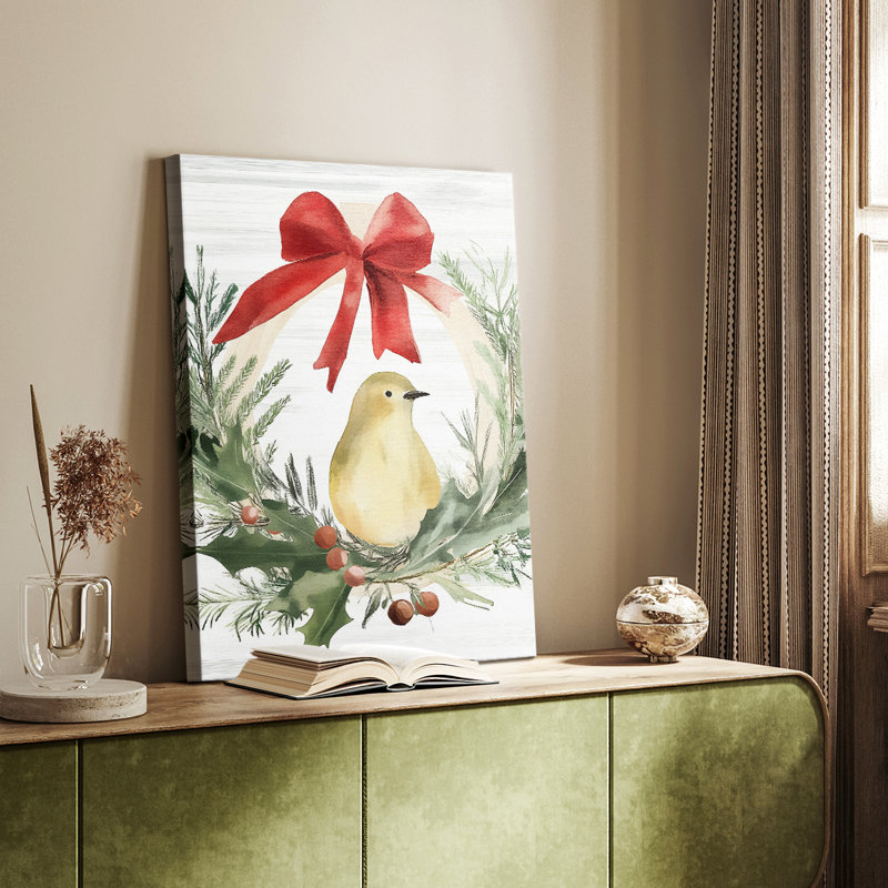 Art des Fêtes de Noël - Cmxxvi, H 27 po x l 18 po
