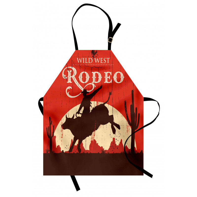 Tablier de taureau rodeo cowboy