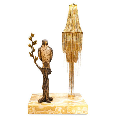77.1654'' Gold Novelty Floor Lamp
