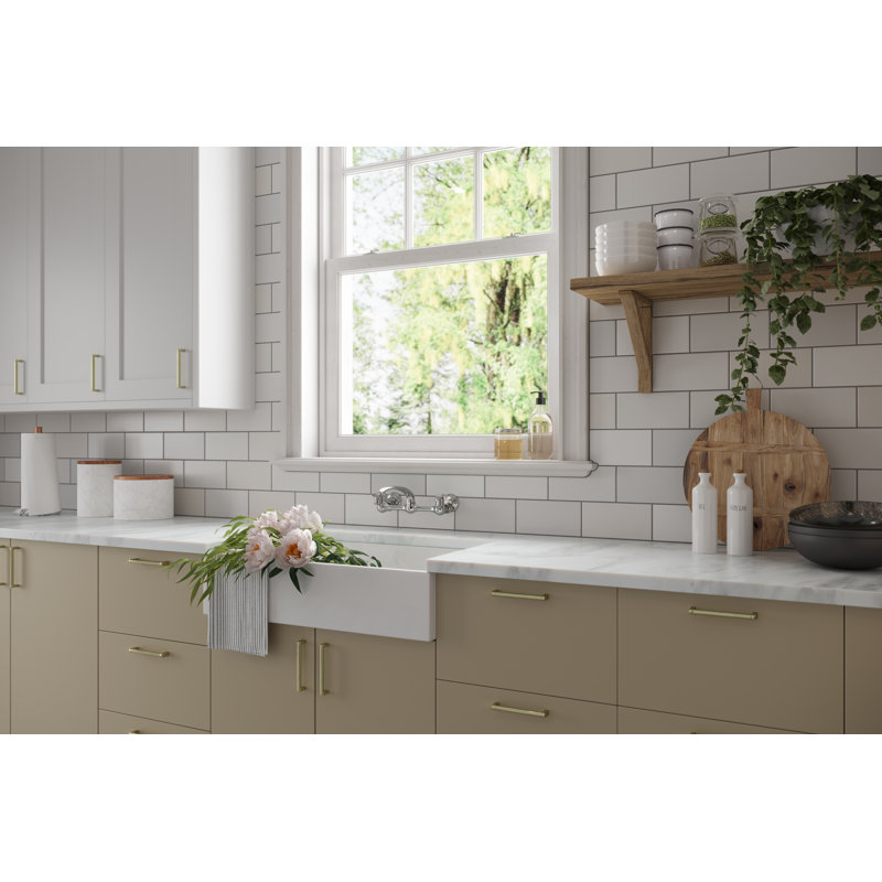 Robinet de pont Pfirst Series, Chrome poli