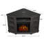 Lynette 56'' TV Stand with Fireplace-559201052