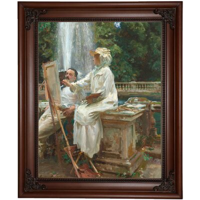 Vault W Artwork 'The Fountain, Villa Torlonia, Frascati, Italy 1907' by ...