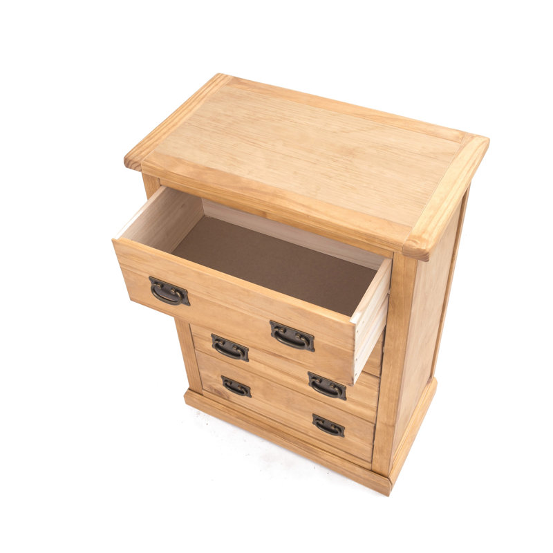 Nagle 70cm W 4 - Drawer Chest of Drawers, Chamfered
