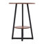 Tray Top Cross Legs End Table