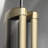 ZLINE Autograph 36 in. Stainless Standard-Depth Fridge w/ Dual Ice Maker & Bronze Helix Handles-119340864