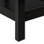 Table d'appoint, 2 niveaux, bout, lampe, table de chevet, table d'appoint, étroit, petit, tiroir de rangement, chambre à coucher, placage noir, transitionnel-1616369021