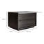 2 - Drawer Nightstand in Dark Grey-1347834576