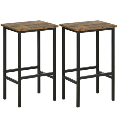 Pantin Counter Stool with Metal Frame