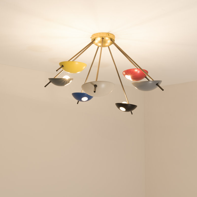 Helios 7 - Light LED Flush Mount, Multicolor