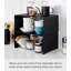 Tower Yamazaki Home Stackable Kitchen Rack, Storage Organizer Counter Shelf, Small, Stack up to Two-46492097-46492098