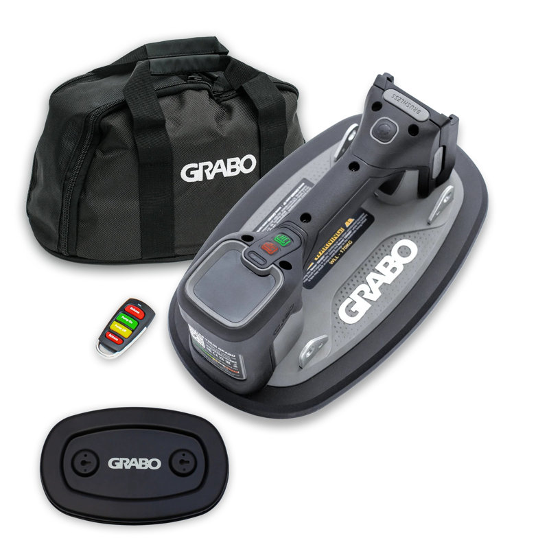 GRABO Pro Brushless Cordless Electric Vacuum Lifter for Tile, Stone and Glass, 375 lb, Tool Only