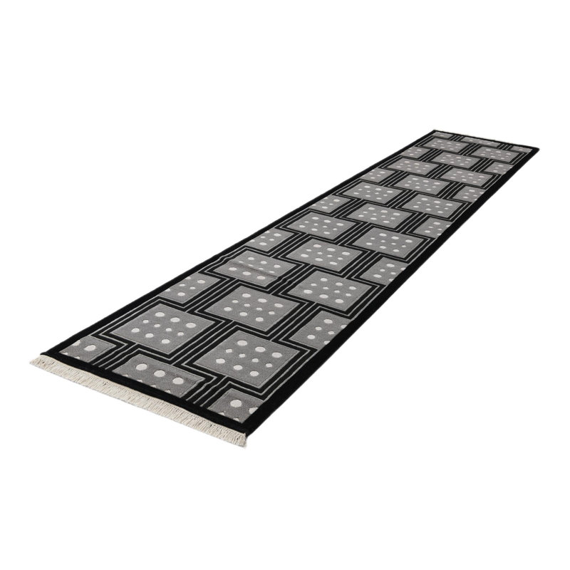 Tapis gris Pham 13 pi