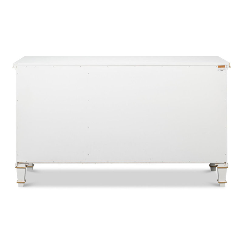 Louis XVI 60'' W Buffet, Cotina White