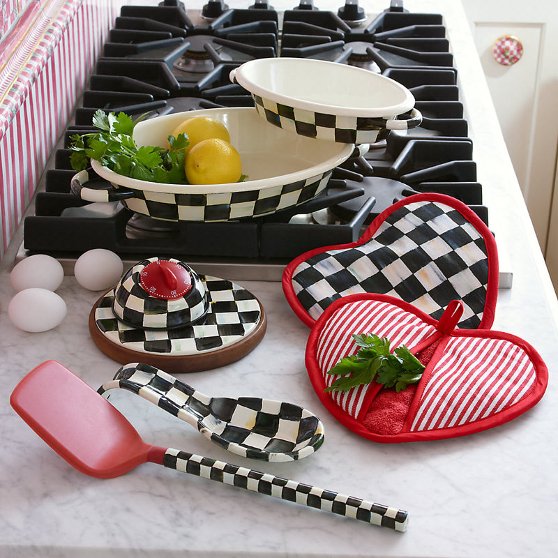 Spoon Rest, Black/White