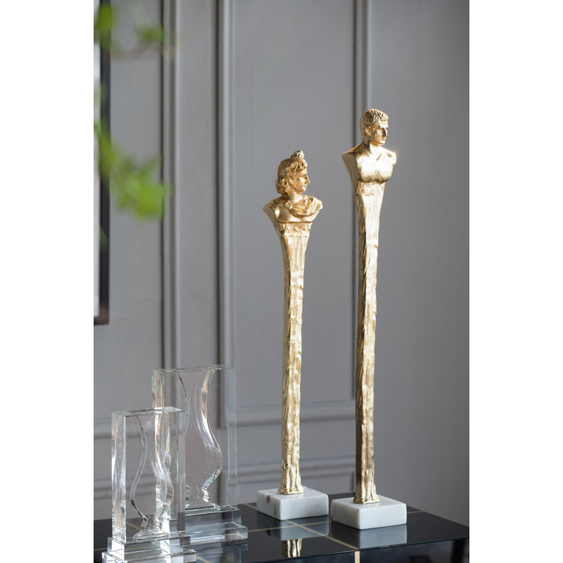 Kaeden People Statue, 32" H x 5.5" W x 5.5" D