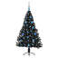 4.92' H Lighted Artificial Christmas Tree-73809941-73809144-73807319