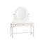Miroir inclinable réglable Konata, finition dentelle