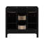 [Cabinet Only] 36" Black Bathroom Vanity(Sink not included)-110447177