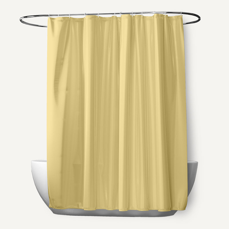 Rideau de douche simple Ke Wilson, Citron