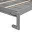 Lit escamotable double pleine grandeur avec tablettes-1173683182
