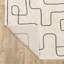 Tapis beige / noir Harlow-1465414396