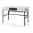 Verster Black Finish Writing Desk W/USB-1943938038