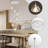 7-lights Crystal Pendant Light