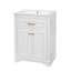 Meuble-lavabo autoportant de 24 po avec lavabo en céramique intégré-1916685424
